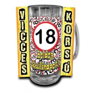 Söröskorsó Boldog Szülinapot 18. 3dl