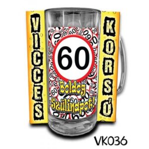 Söröskorsó Boldog Szülinapot 60. 3dl