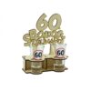 Fa pálinkás pohár tartó - 60. Boldog Szülinapot