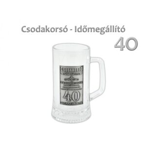 Csodakorsó 0,33L – Időmegállító Egy igazi örökifjú 40