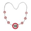 18-as Sebességkorlátozó Számos Szülinapi Parti Nyaklánc