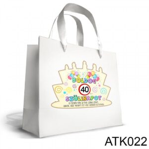 ATK022-1637247674148.jpg Kicsi Dísztasak 18x21cm Boldog 40 Szülinapot