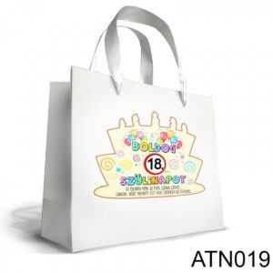 Nagy Dísztasak 25x32 cm Boldog 18 Szülinapot