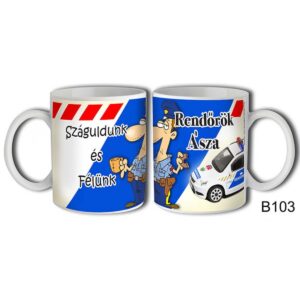 Bögre B103 Rendőrök Ásza 3dl