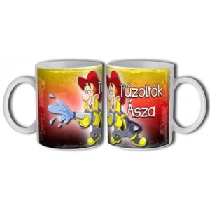 Bögre 3 dl - Tűzoltó - Ajándék Tűzoltóknak