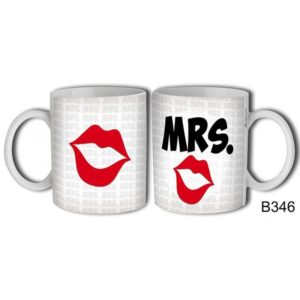 Bögre 3 dl - Mrs. - Vicces ajándékok - Ajándék esküvőre