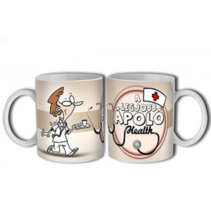 Bögre 3 dl A legjobb ápoló Ajándék Ápolóknak