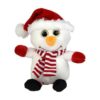 Plüss karácsonyi figura 15cm - Hóember