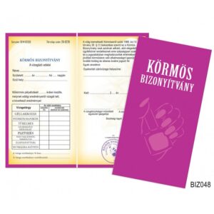 BIZ048-1645102978647.jpg Bizonyítvány - Körmös bizonyítvány - Műkörmös Ajándékok