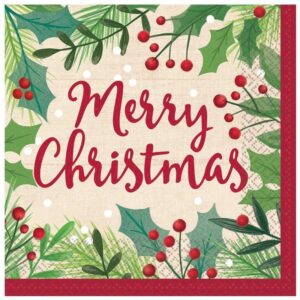 Merry Christmas szalvéta 16 db-os 33*33 cm