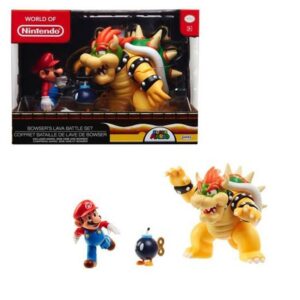 NINTENDO - Akció figura csomag Mario és Bowser - 10cm