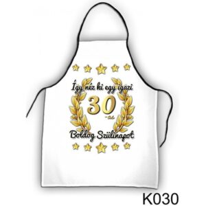 Kötény Így néz ki egy igazi 30-as