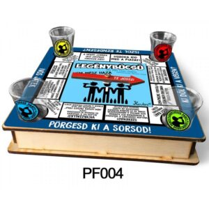 Ivós társasjáték 18x18 cm Legénybúcsú Társasjáték