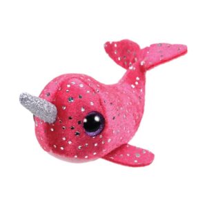 TY-41259-1645104255407.jpg Teeny Tys plüss figura NELLY - rózsaszín narvál