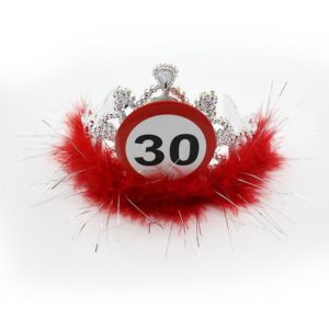 f28830-1632290549611.jpg 30-as Sebességkorlátozó Számos Szülinapi Parti Tiara