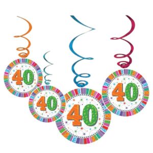 m20253-1632208065584.jpg 40-es Szülinapi Radiant Parti Függő Dekoráció - 6 db-os