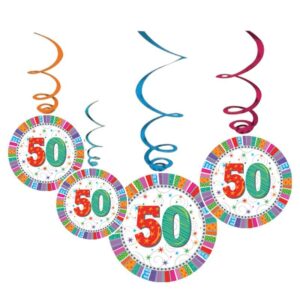 m20260-1619442574784.jpg 50-es Szülinapi Radiant Parti Függő Dekoráció - 6 db-os