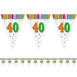 m21311-1632213206862.jpg 40-es Radiant Szülinapi Zászlófüzér - 5 m