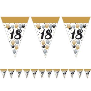 m23094-1632290652851.jpg 18-as Számos Szülinapi Elegáns Léggömbös Zászlófüzér 5m