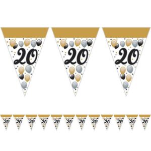 m23100-1619442566849.jpg 20-as Szülinapi Elegáns Léggömbös Parti Zászlófüzér 5 m