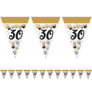 m23124-1619442567435.jpg 30-as Szülinapi Elegáns Léggömbös Parti Zászlófüzér 5 m
