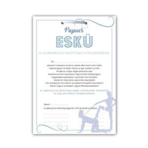 mtb26347-1622635011129.jpg Papucs Eskü Legénybúcsús Ajándék Tábla