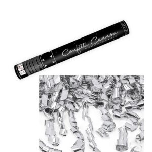 oTUKSE40-018M-1634020289975-77.jpg 40 cm-es, Ezüst Szalagokat Kilövő Konfetti Ágyú