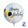 Ibrex 14 inch Happy Birthday Balloons Szülinapi Fólia Lufi